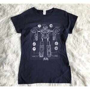 Mighty Morphin POWER RANGERS Gildan Softstyle Graphic T-Shirt Tee Womens Sz 3XL